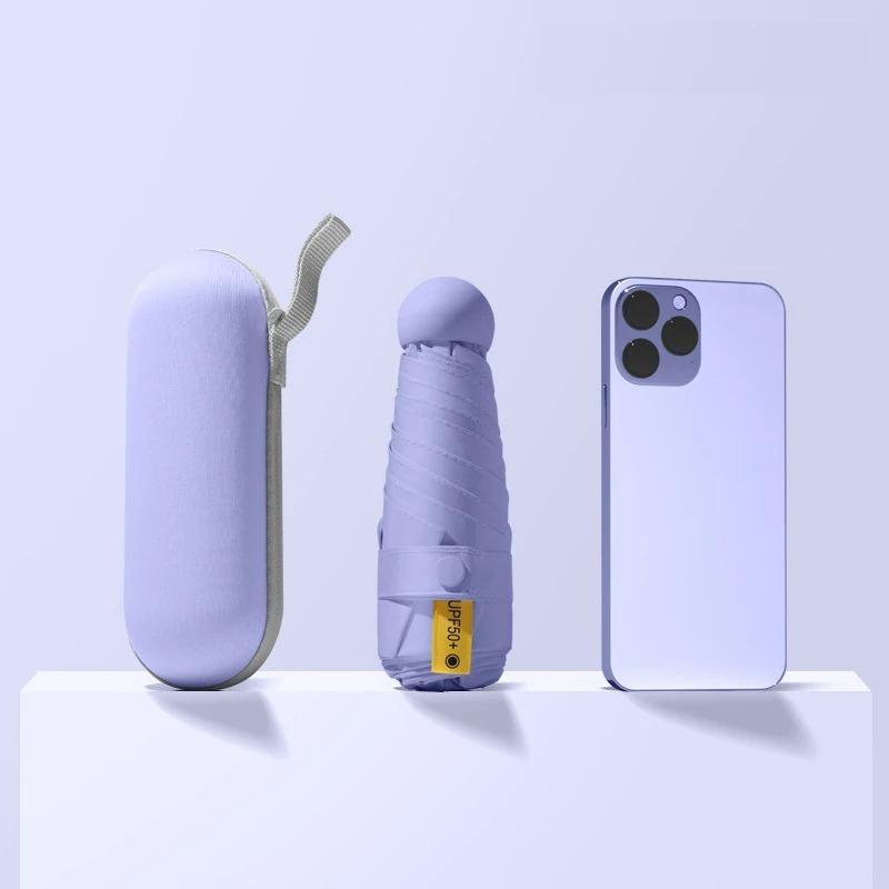 (SG Local Stocks) Mini Portable Uv Blocking Umbrella Pocket Umbrella