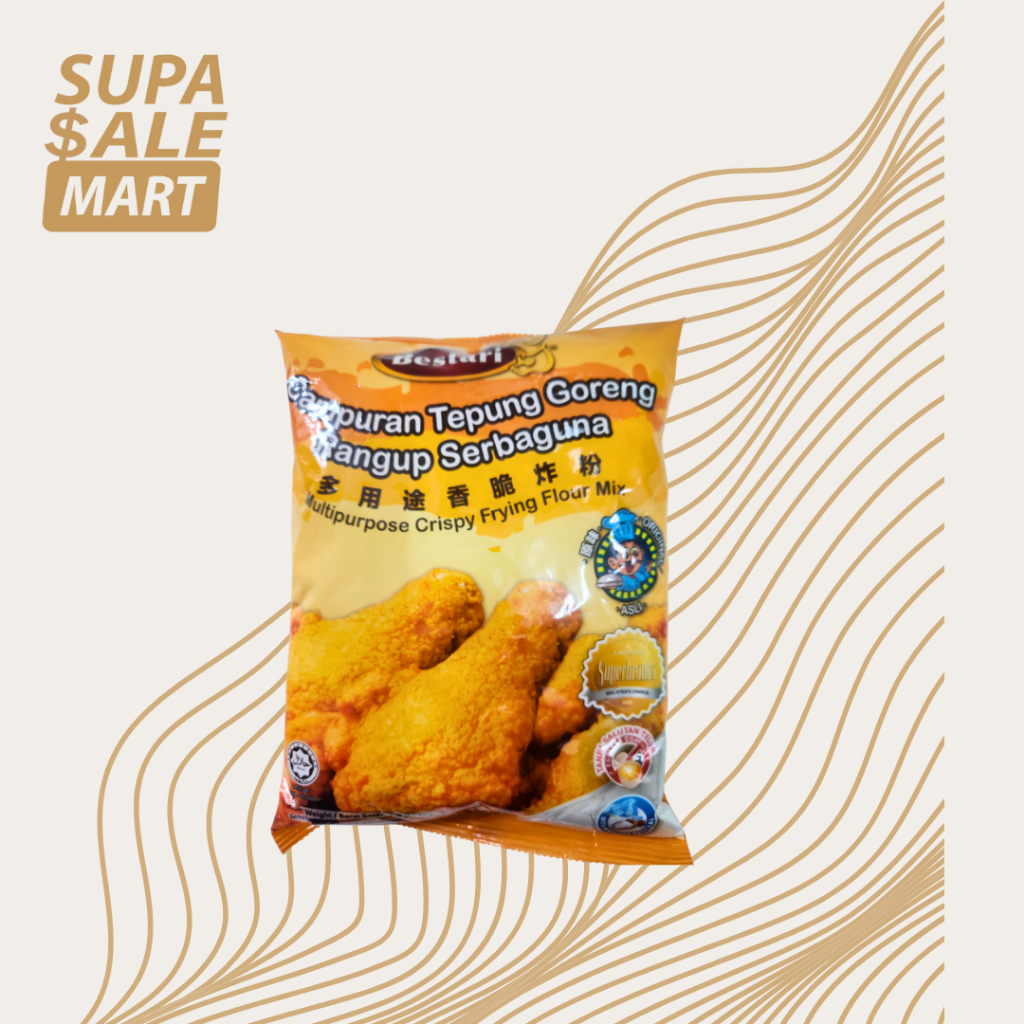 Bestari Crispy Fried Chicken Coating (Original) 1KG | Shopee Singapore