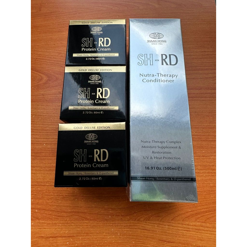 SHAAN HONQ SH-RD Protein Cream Gold Deluxe Edition (80ml) (3PCS