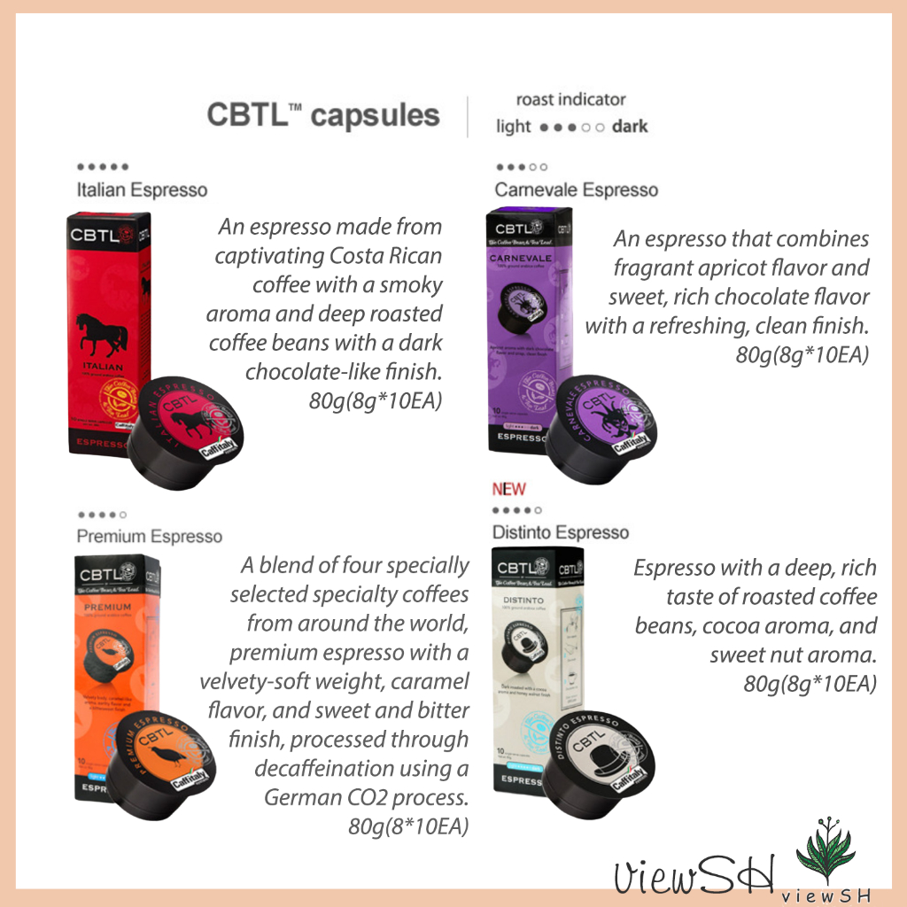 Cbtl capsules best sale