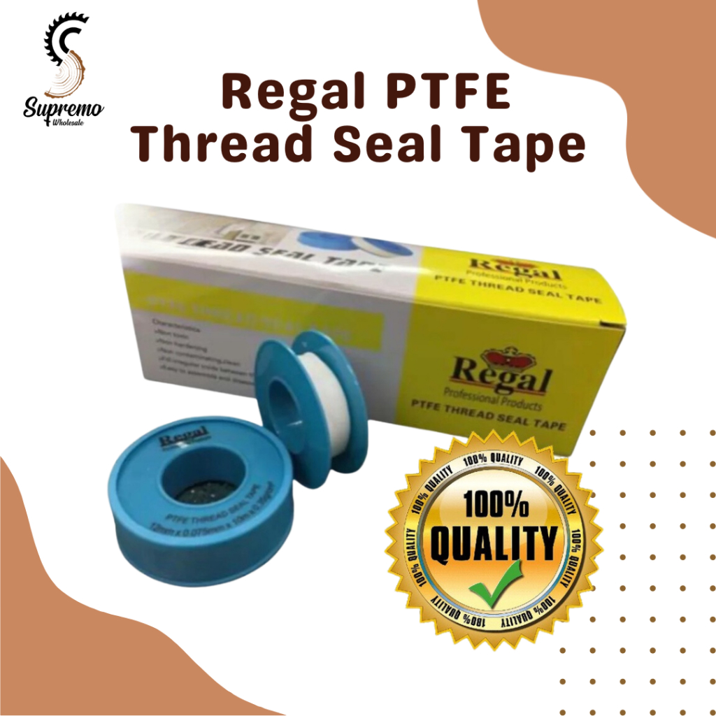 [SG Local Seller] Regal PTFE Thread Seal Tape Functional use tape