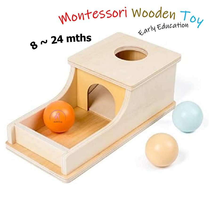 SG Seller] Montessori Wooden Toys Early Education Toys for Baby