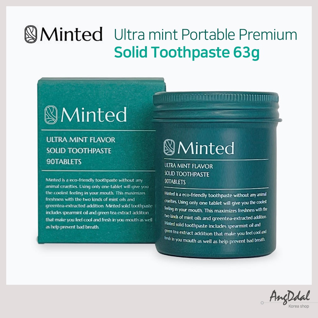 [Minted] Ultra mint Portable Premium Solid Toothpaste 63g ...