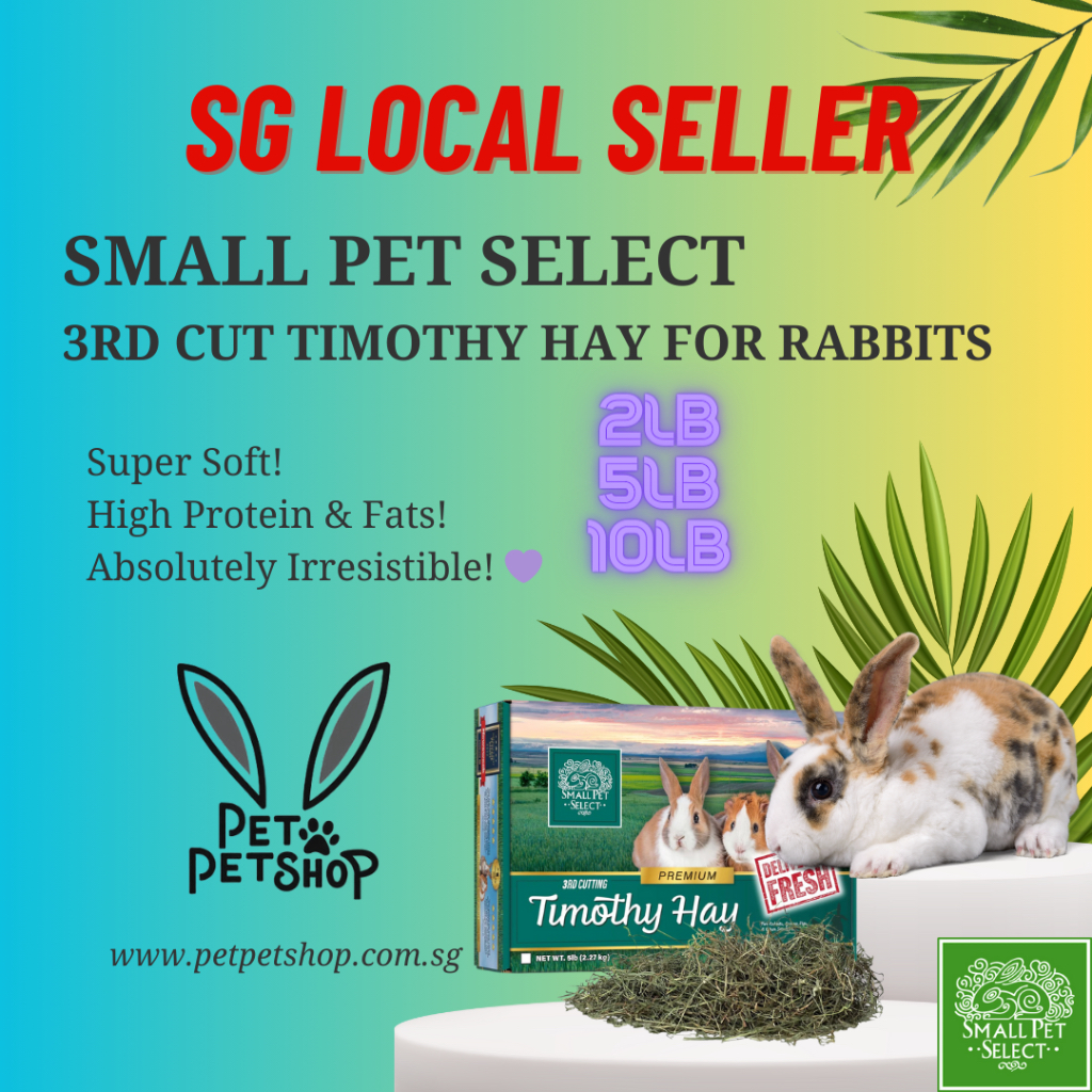 [SG Seller] Small Pet Select SPS 3rd Cut Timothy Hay (2LB) Shopee