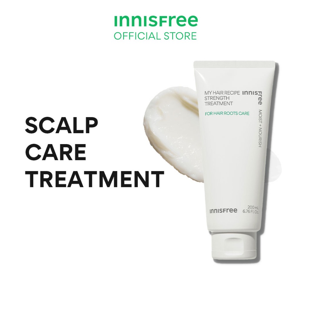 INNISFREE My Hair Recipe Strength Treatment [for Hair Roots Care] 200ml Shopee Singapore