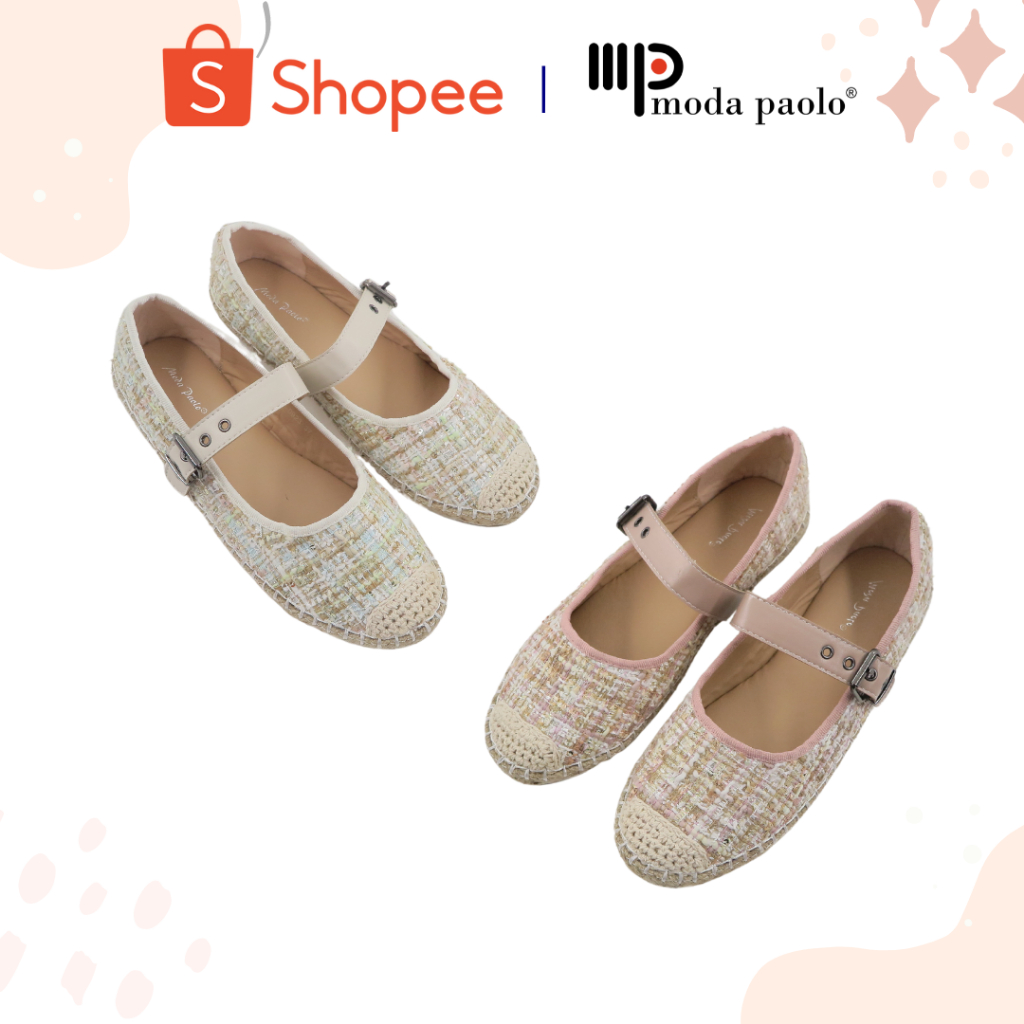 Moda Paolo Ladies Flat Shoes (35077T ) | Shopee Singapore