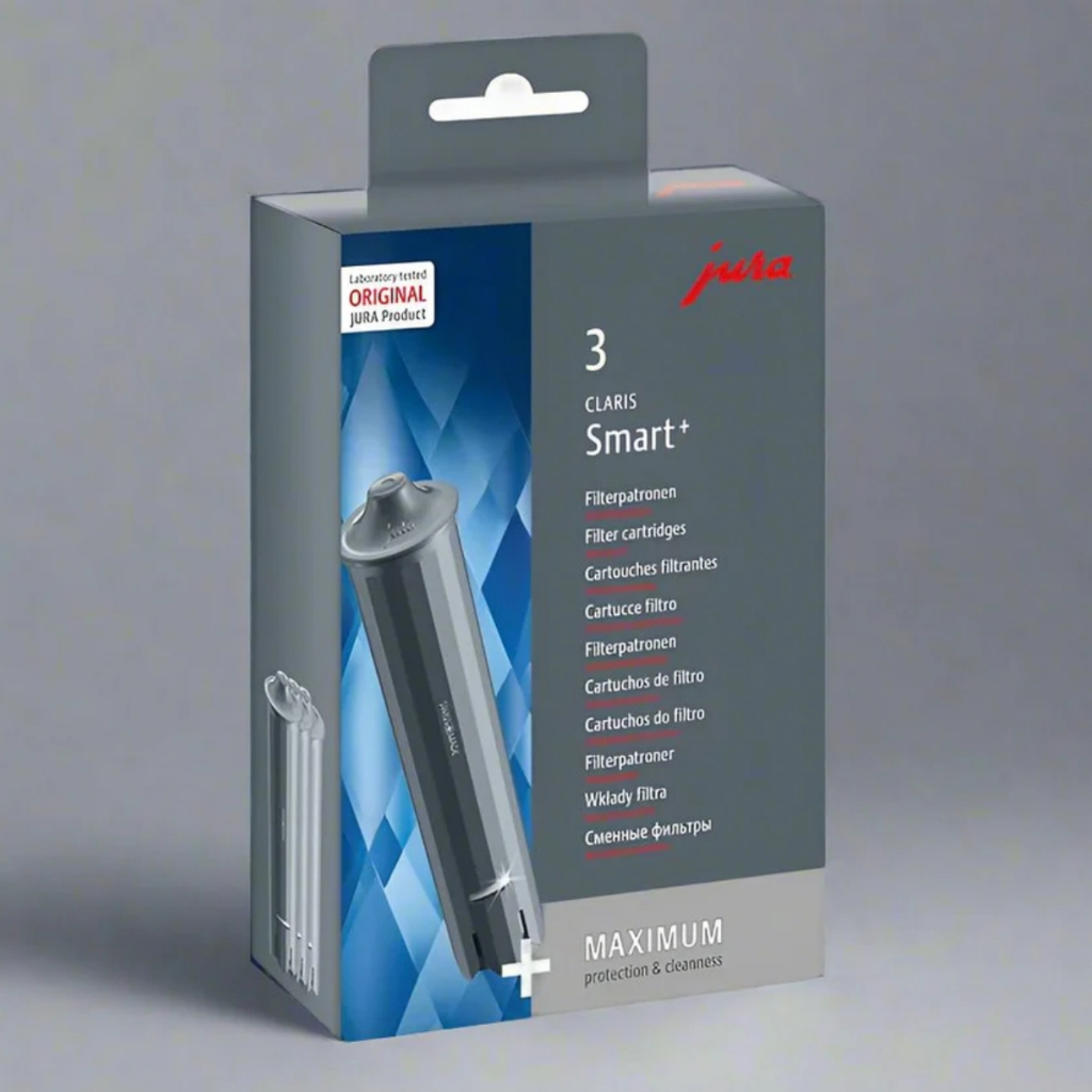 JURA Claris Smart+ Water Filter Cartridge 24233 24232 Reduce Limescale ...