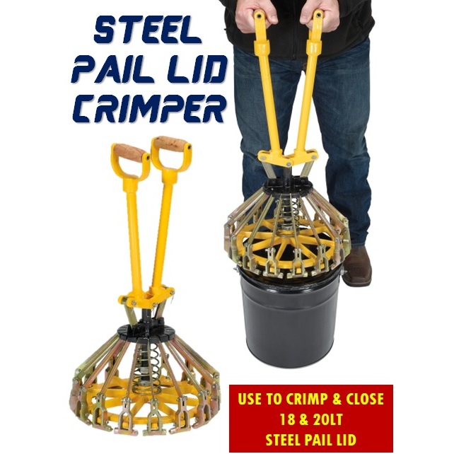 STEEL PAIL CRIMPER/ DRUM PAIL LID CLOSING TOOL/ STEEL PAIL CLOSING TOOL ...