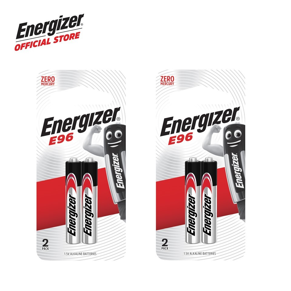 Energizer Alkaline E96 AAAA 2s Batteries (Bundle of 2) | Shopee Singapore