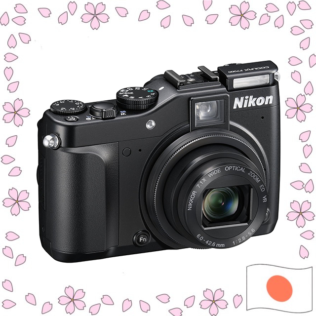 Nikon Digital Camera COOLPIX P7000 Black 10.1 Megapixels 7.1
