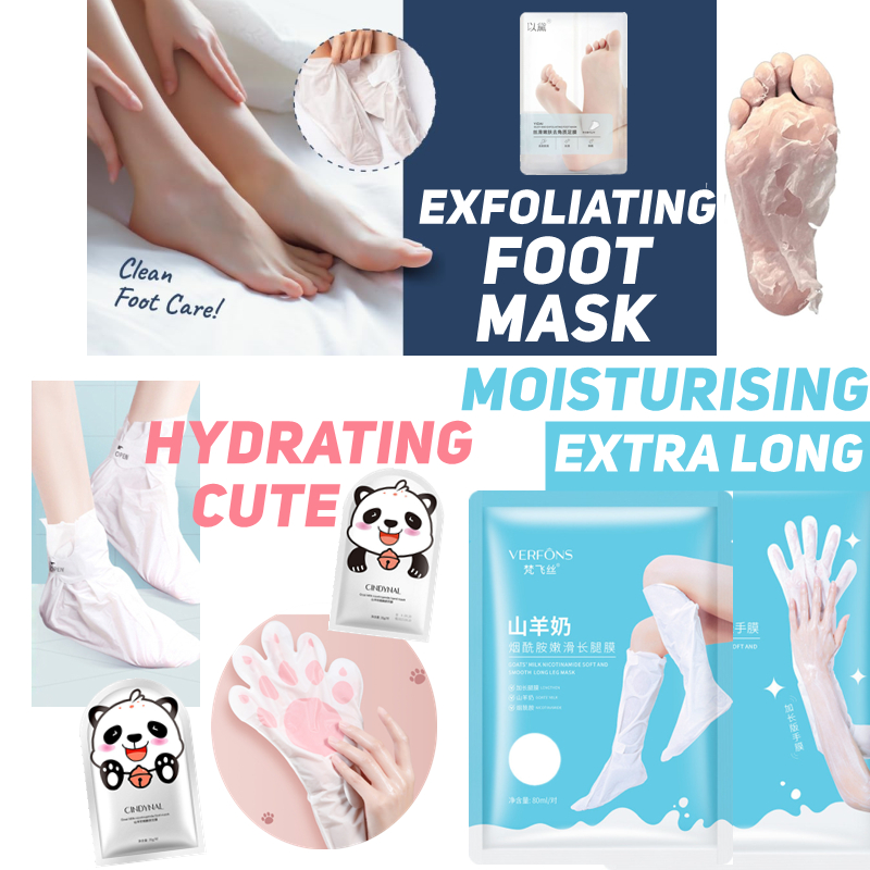 Exfoliating Foot Hand Mask Leg Peeling Remove Dead Skin Remover Peel