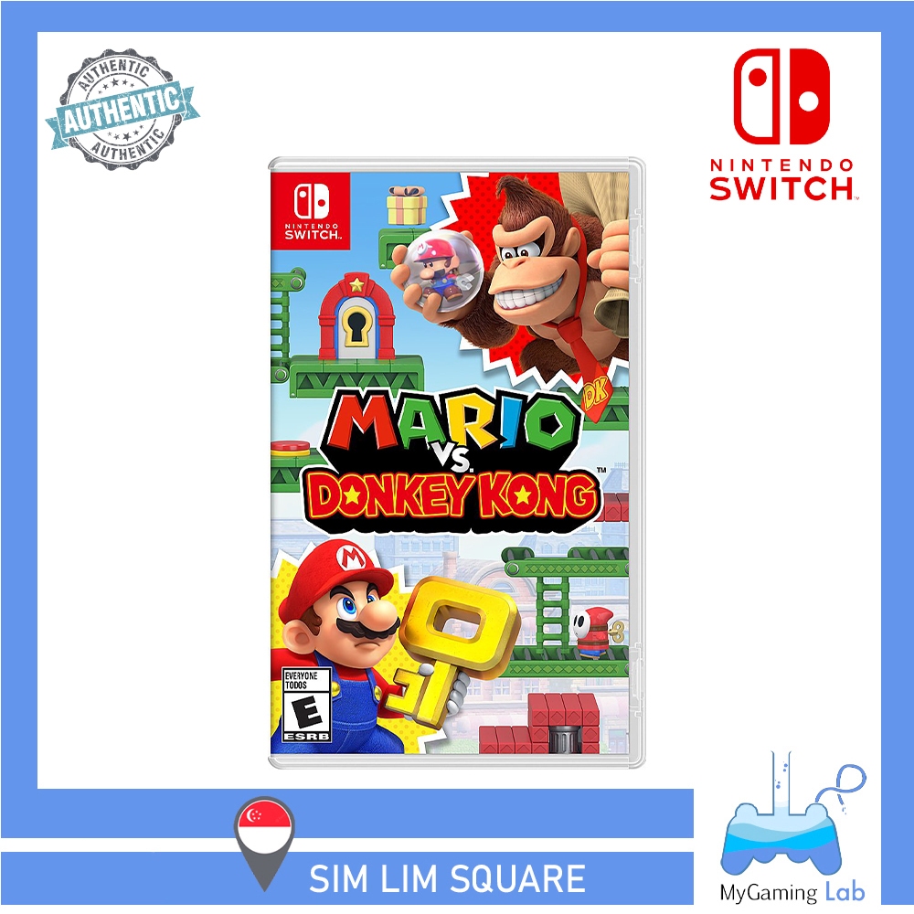 SG] Nintendo Switch Game Mario Vs. Donkey Kong (MDE-US) | Shopee Singapore