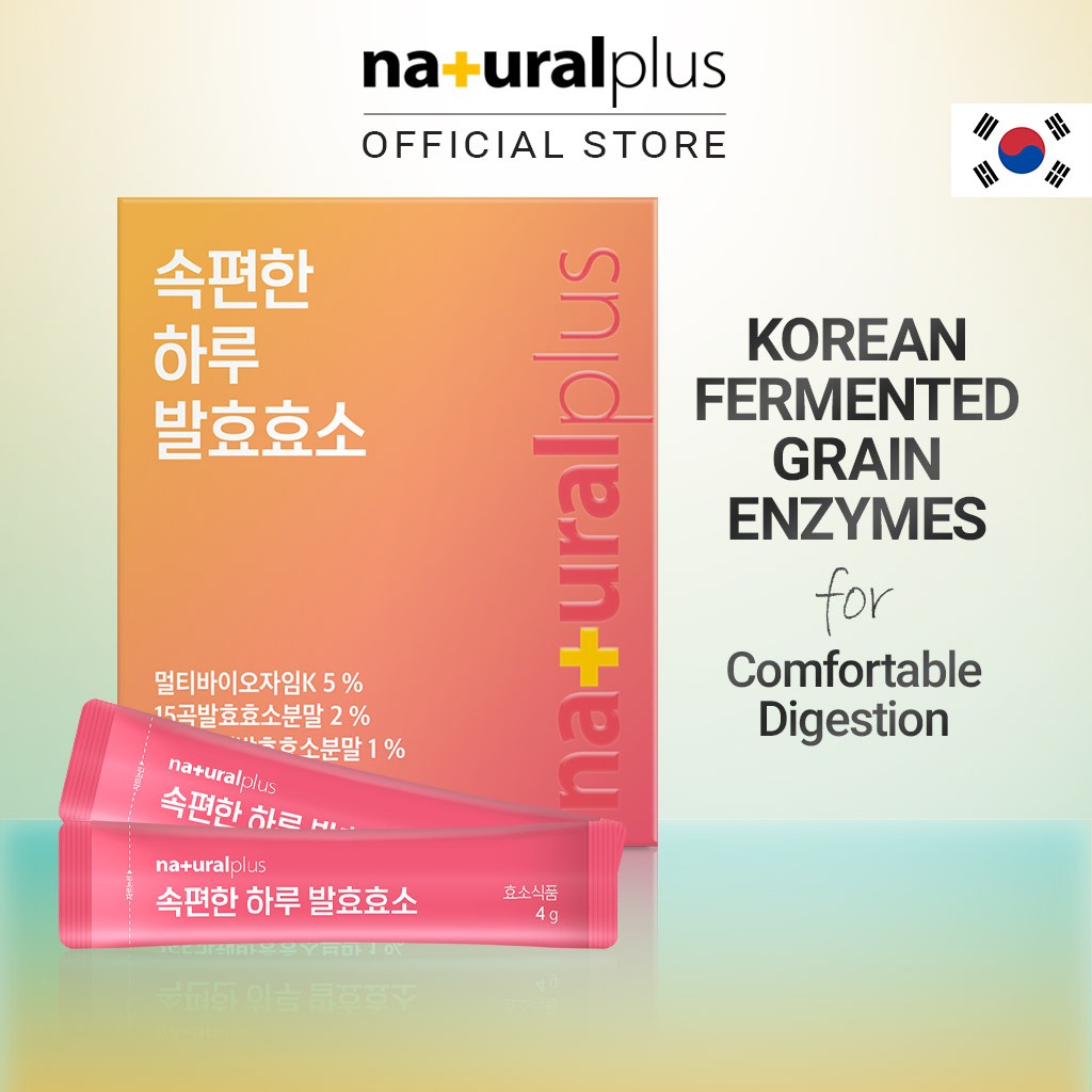 NATURALPLUS Korea Comfy Day Fermented Enzyme, Prevents Bloating and Gas