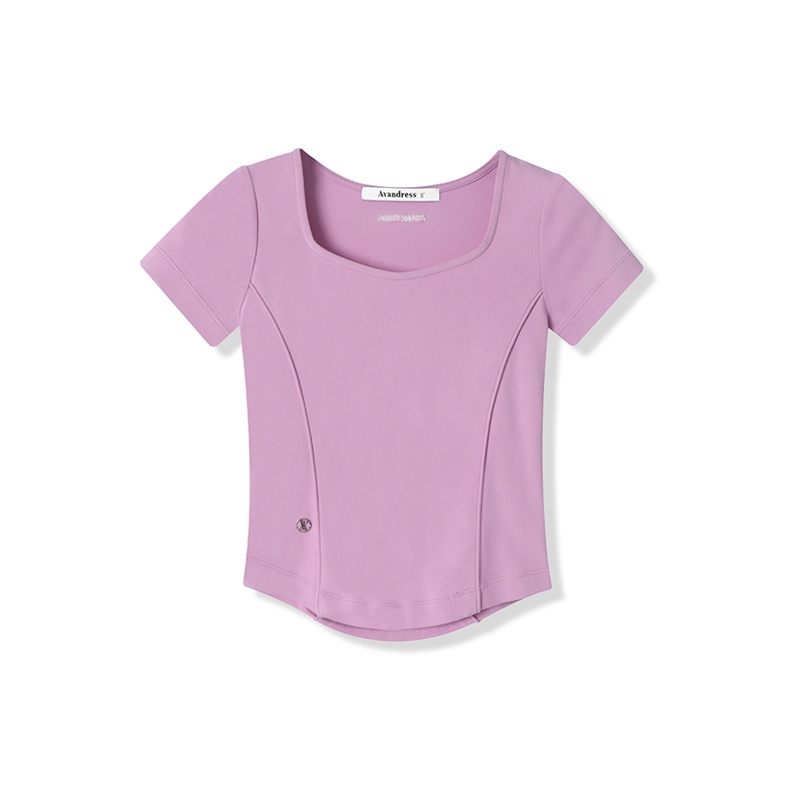[AVANDRESS] Pentagonal Line T-shirt★Tシャツ AVANDRESS Pentagonal Line T-Shirt - 7 Colors (2024 NEW
