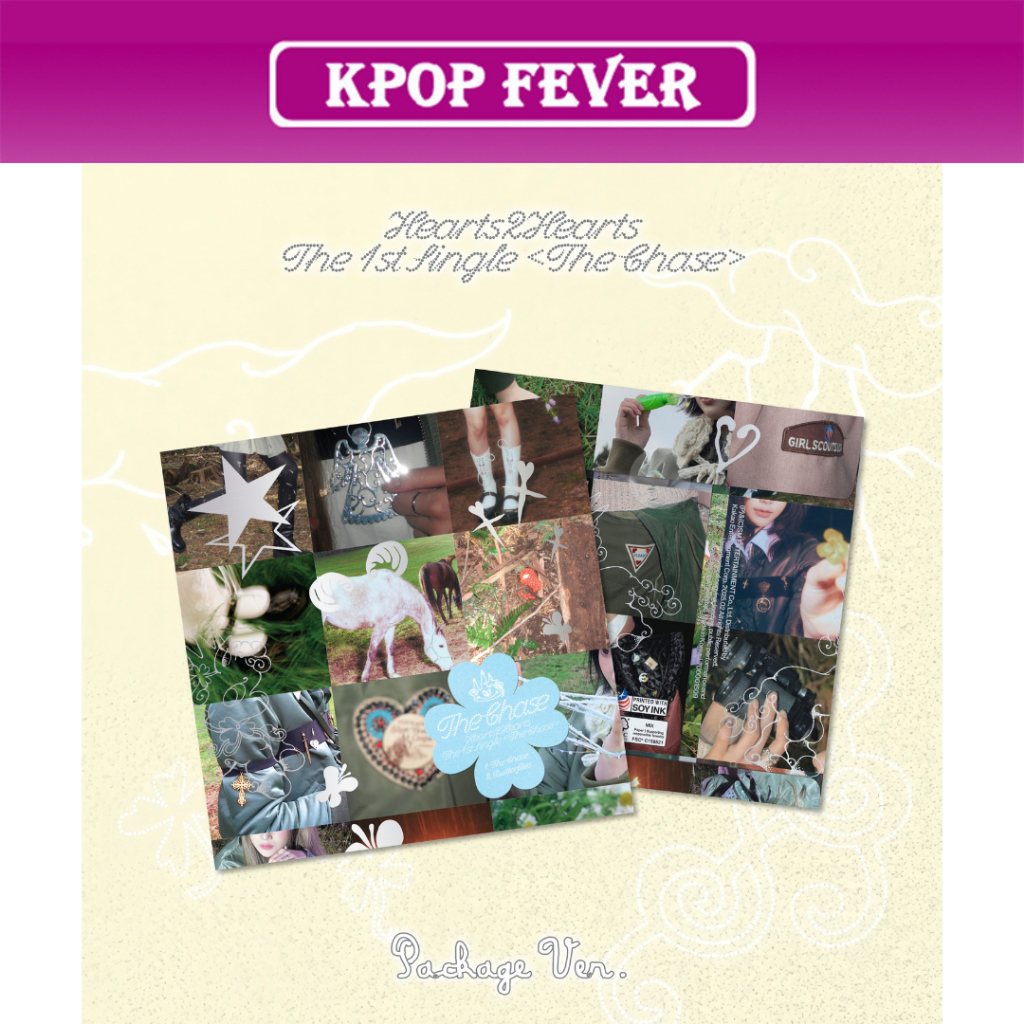 Hearts2Hearts - [ The Chase ] 1st Single Album / Package Ver