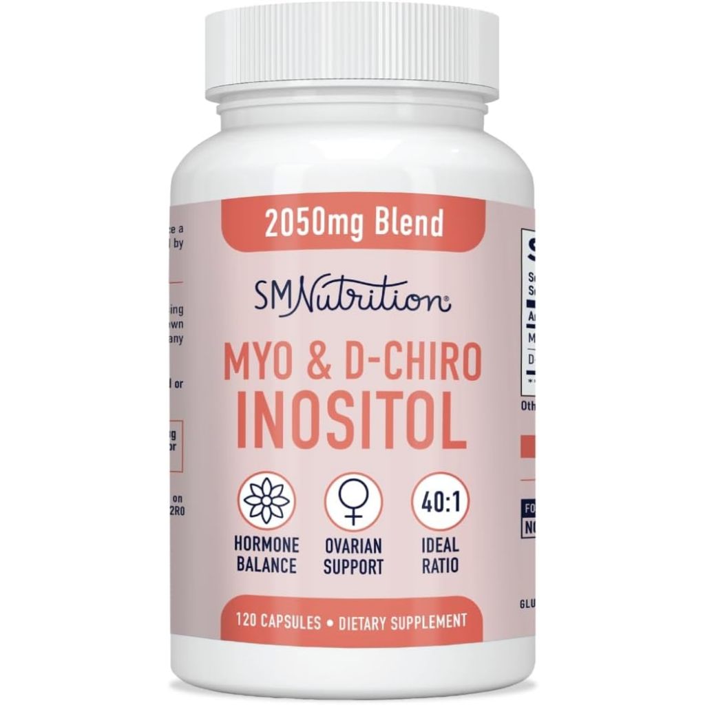 Myo-Inositol & D-Chiro Inositol 120 Capsules Hormone Balance Women ...
