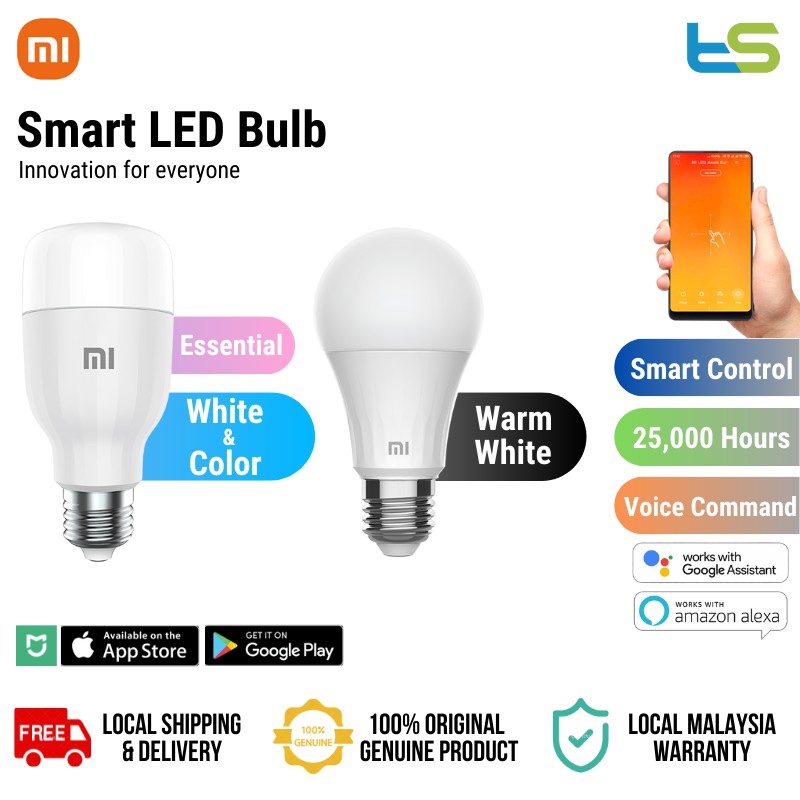 Xiaomi smart bulb sales alexa