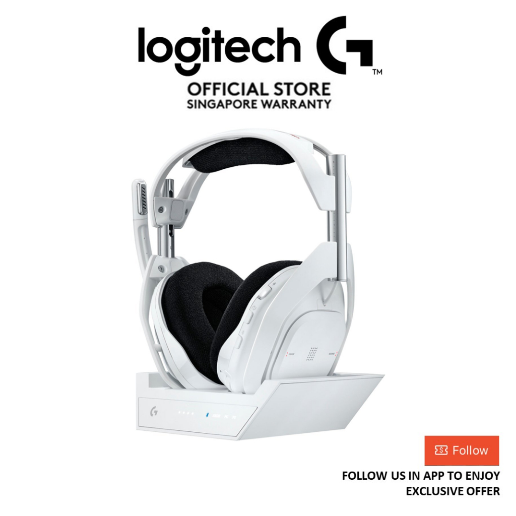 Logitech G Astro A50 X Lightspeed Wireless Headset With Base Station Shopee Singapore