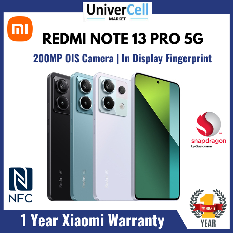 xiaomi redmi note 13 pro 4g esim support