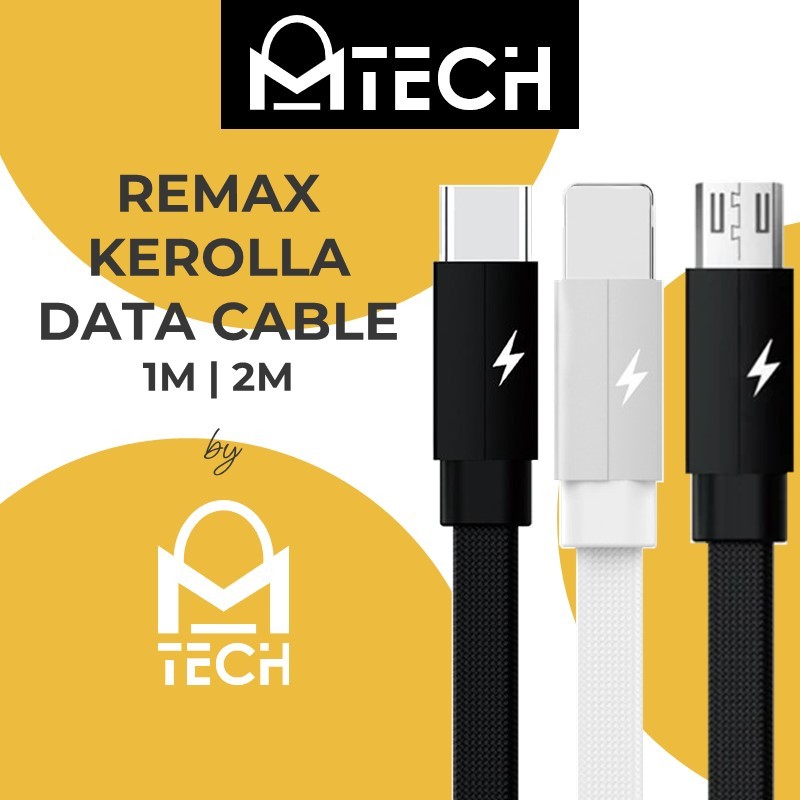 Remax Kerolla Fast Charge Cable Compatible With Type C Usb Micro Ip Samsung Charger Charging