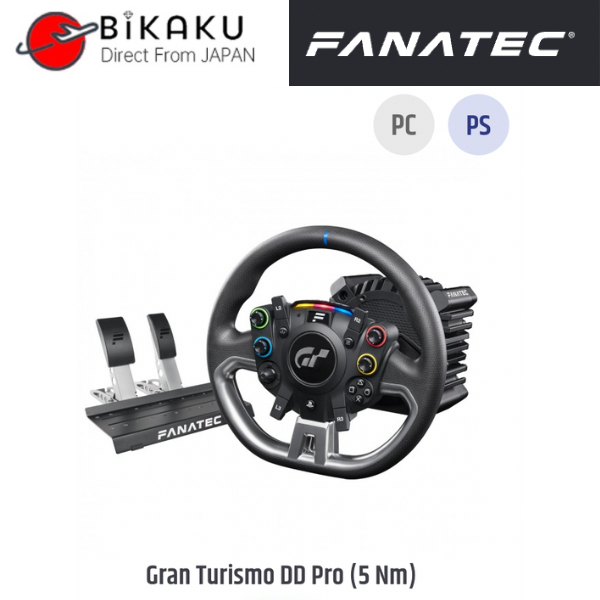 FANATEC Gran Turismo DD Pro (5 NM) Racing Drive Steering Simulator  PC/PS4/PS5 Game Console