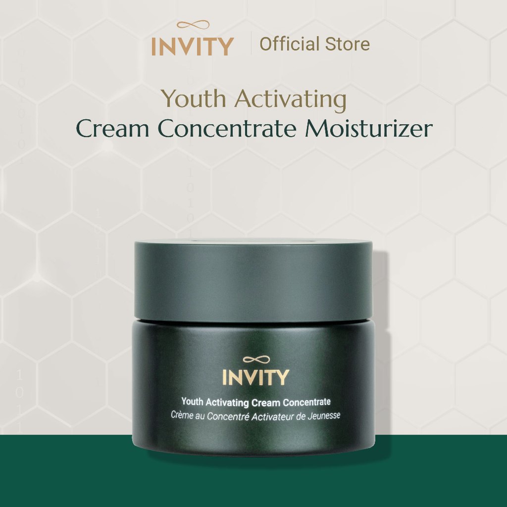 INVITY Youth Activating Cream Concentrate Moisturizer (50ml) - Dark ...