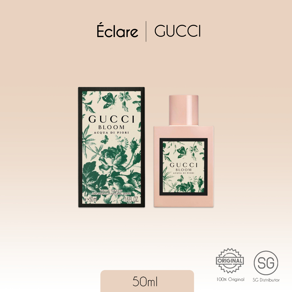 GUCCI BLOOM ACQUA DI FIORI 50ml 新品　未使用 Gucci Bloom Perfume Collection - Bloom EDP/EDT Nettare/Acqua