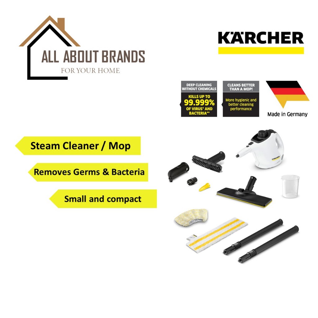 ( PRE ORDER - NEW LOOK ) KARCHER Steam Mop / Steam Cleaner SC 1 EasyFix ...