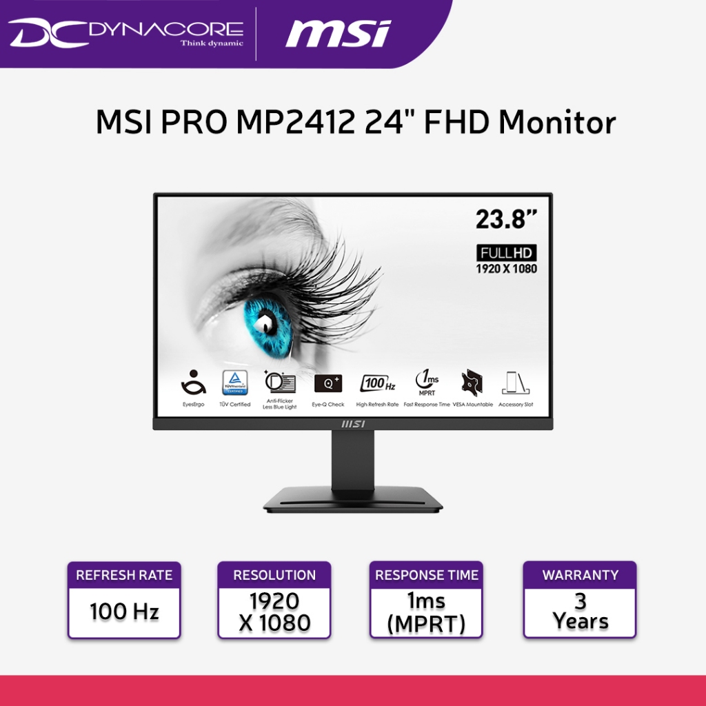 MSI PRO MP2412 MP 2412 24