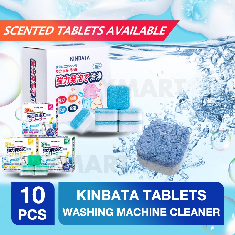 Japan Kinbata Washing Machine Cleaner Tub Cleanser Scent Shopee