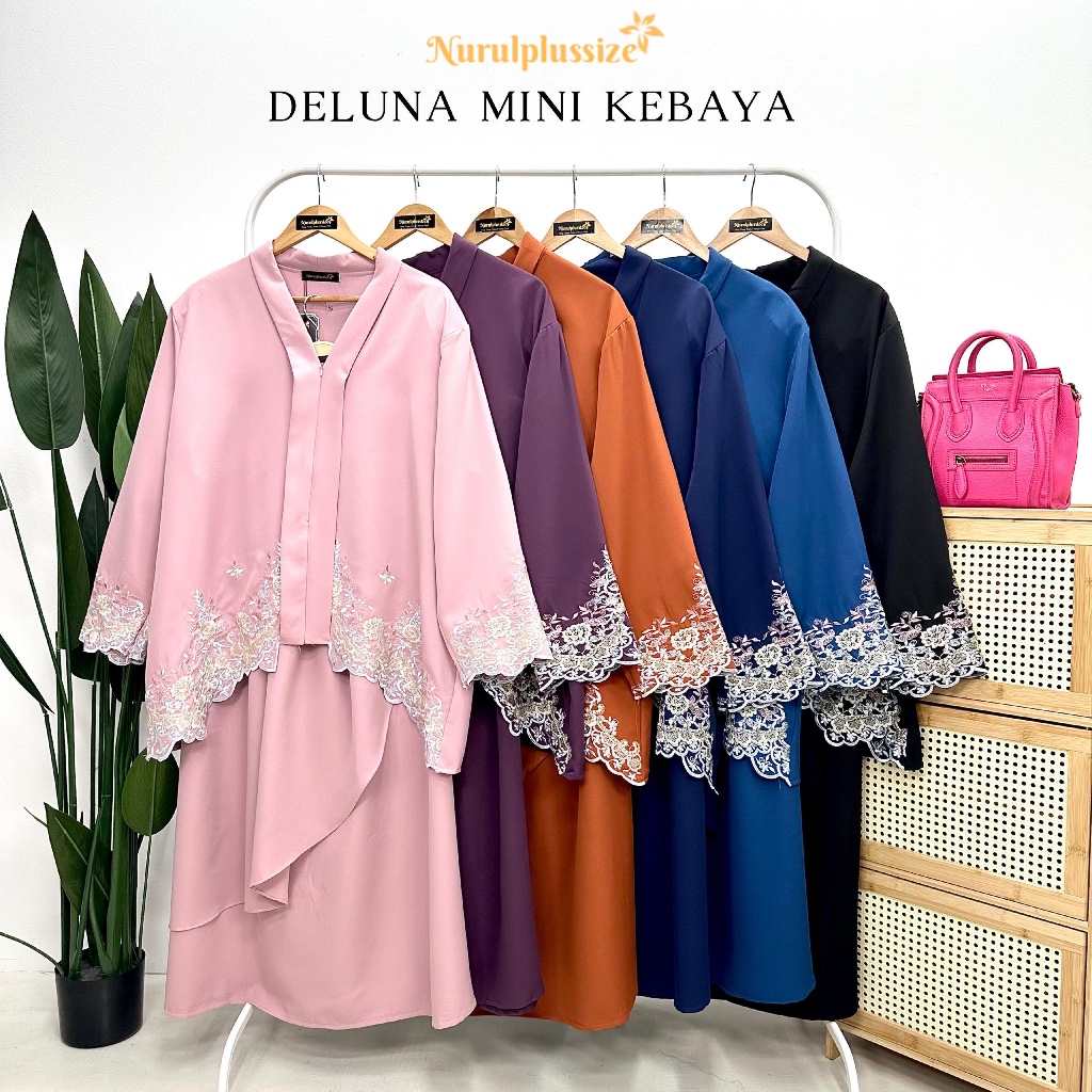 PLUSSIZE RAYA COLLECTION KURUNG EXCLUSIVE 2025 MINI KEBAYA PARIO MODEN ...