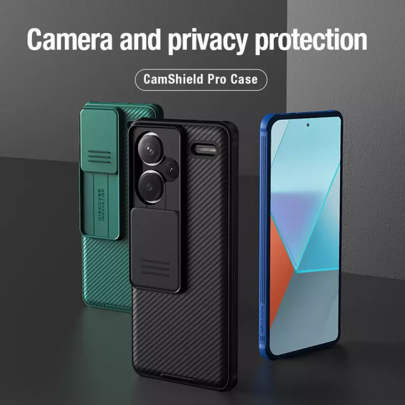 Xiaomi Redmi Note 13 / 12 Pro / Plus 5G Nillkin Camshield Pro Case ...