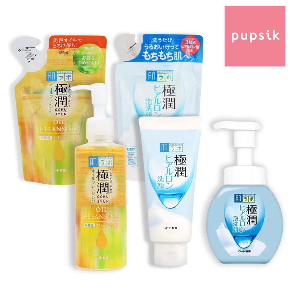 Hada Labo Gokujyun Hydrating Face Wash / Cleansing Oil ( 5 Types