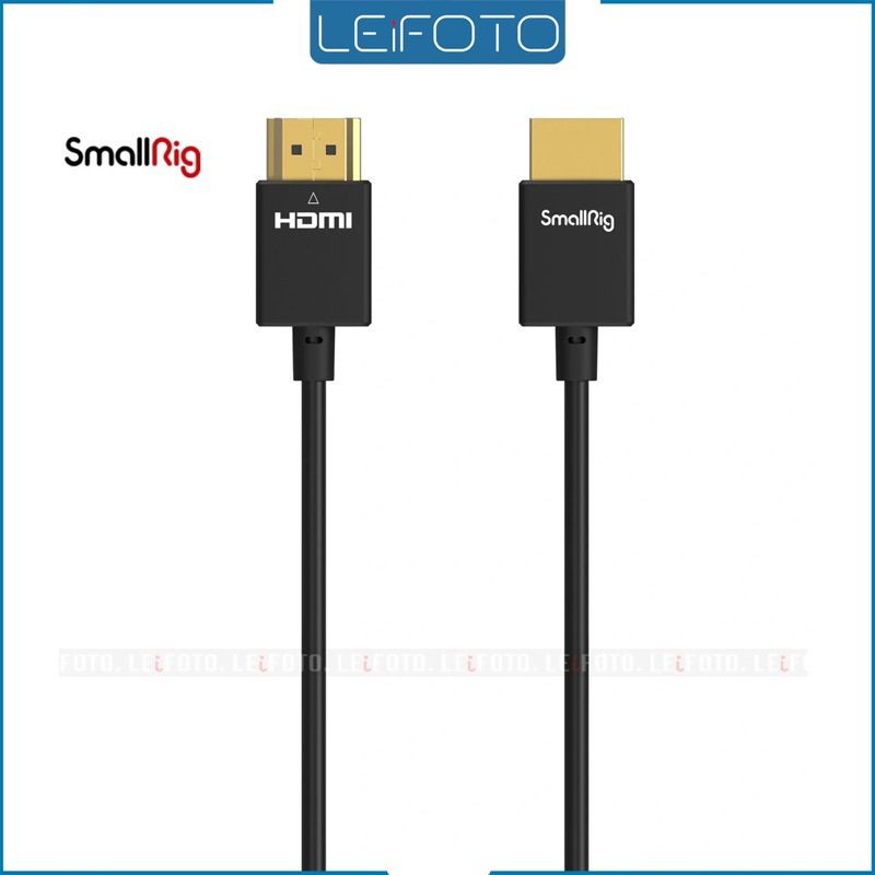 SmallRig Ultra-Slim 4K HDMI Data Cable (A to A) for Photography Camera ...