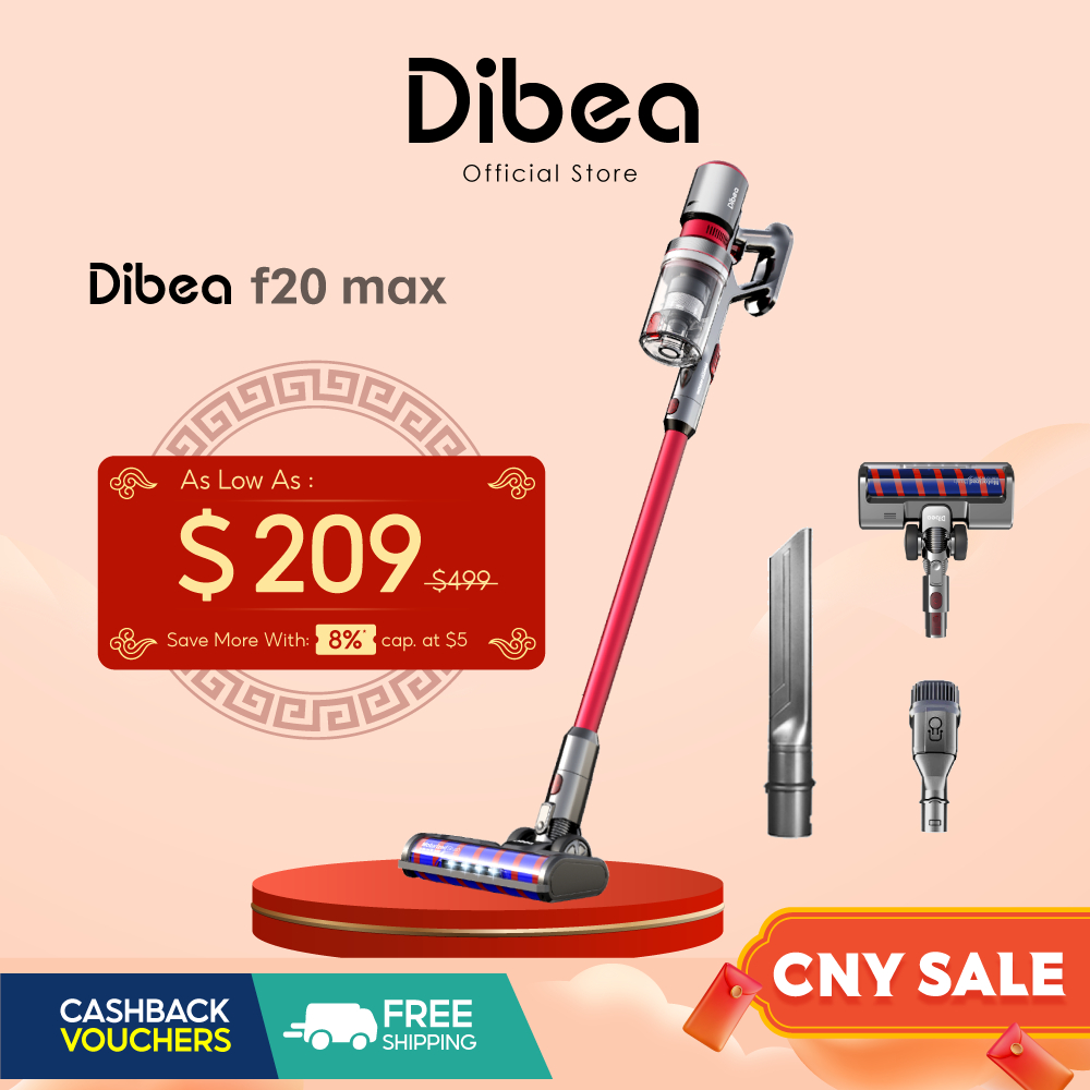 dibea f20 max cordless vacuum cleaner