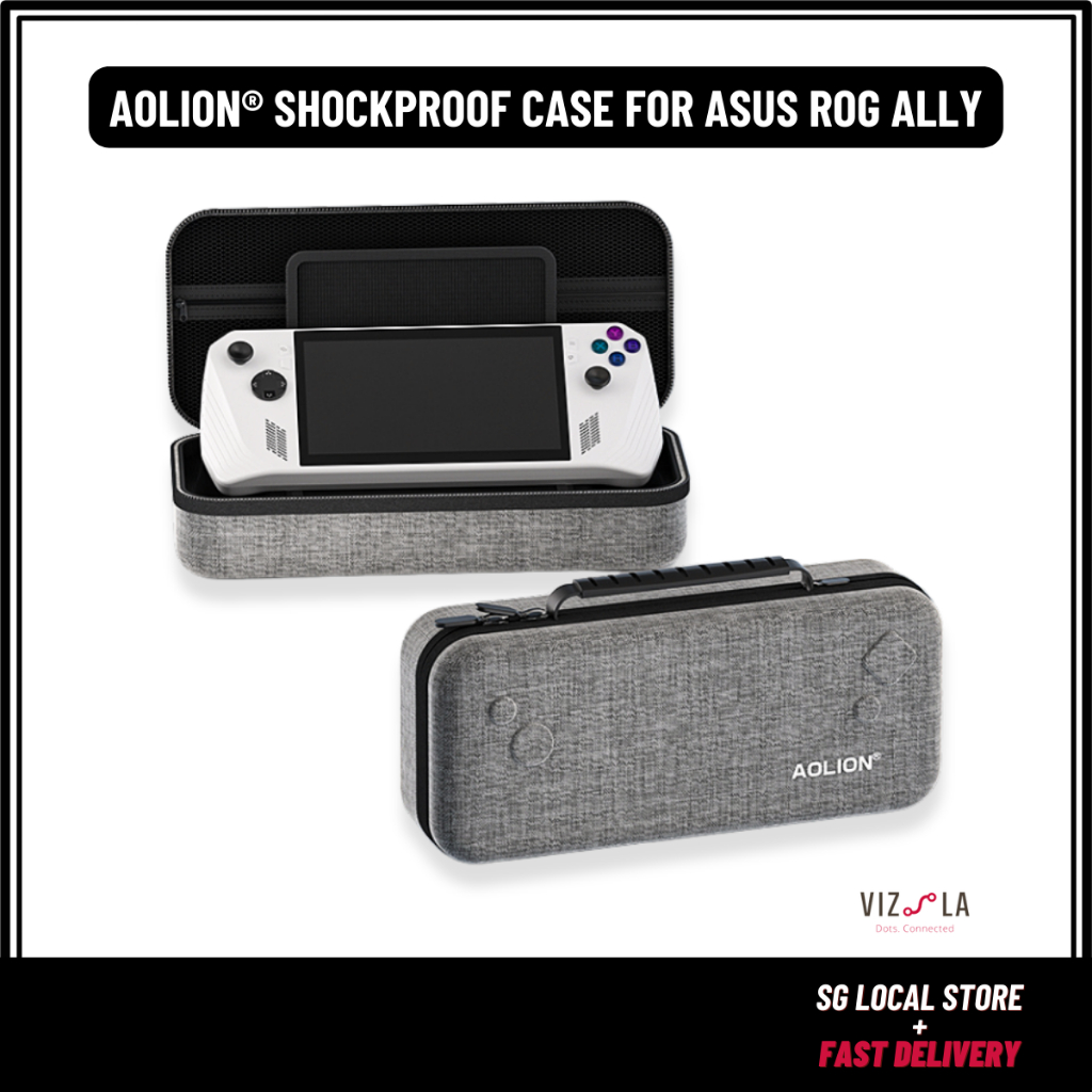 [SG] Aolion Shockproof Carrying Storage Case for Rog Ally and Ally X ...