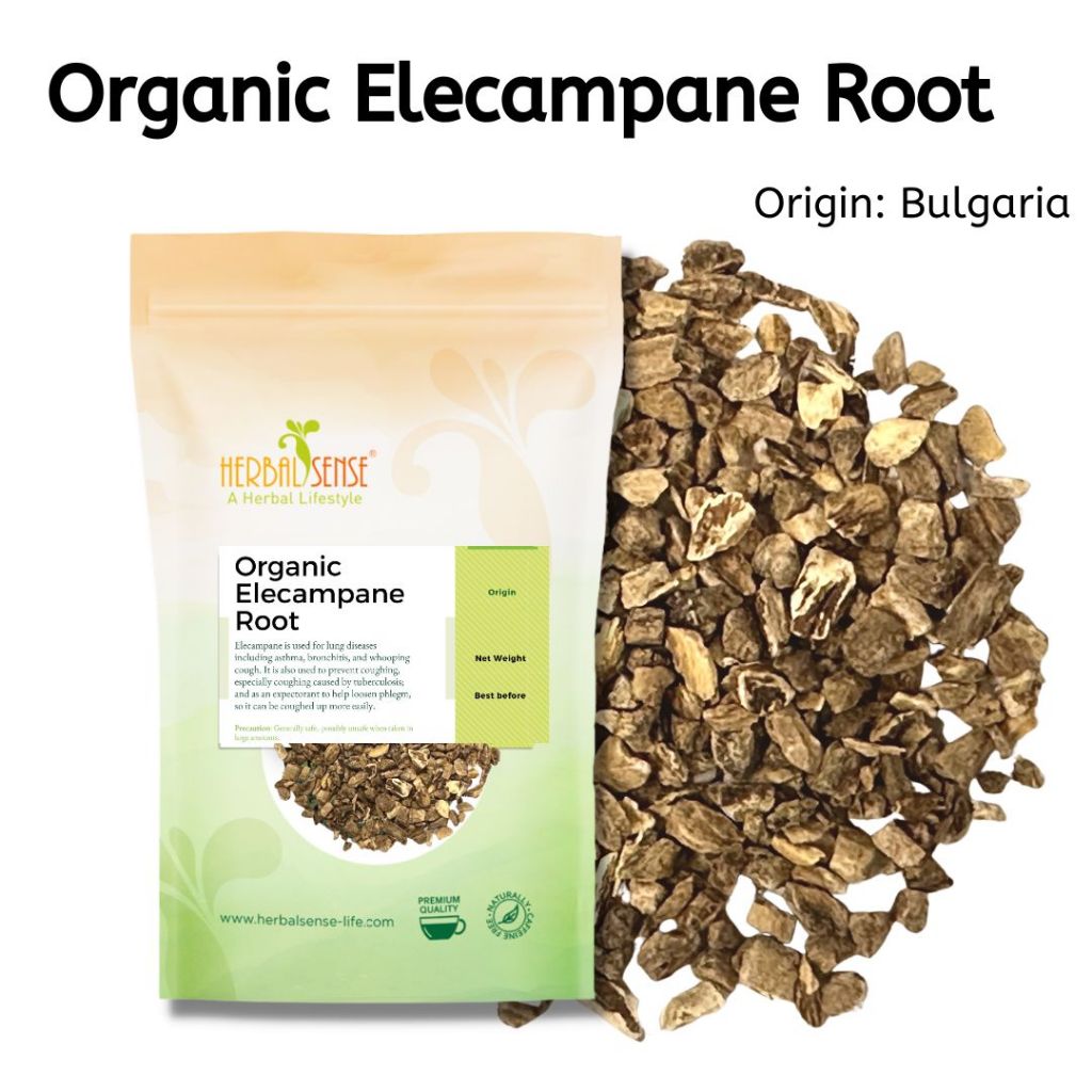 Herbal Sense Organic Elecampane Root (Horse-heal) Helps For Lung Asthma ...