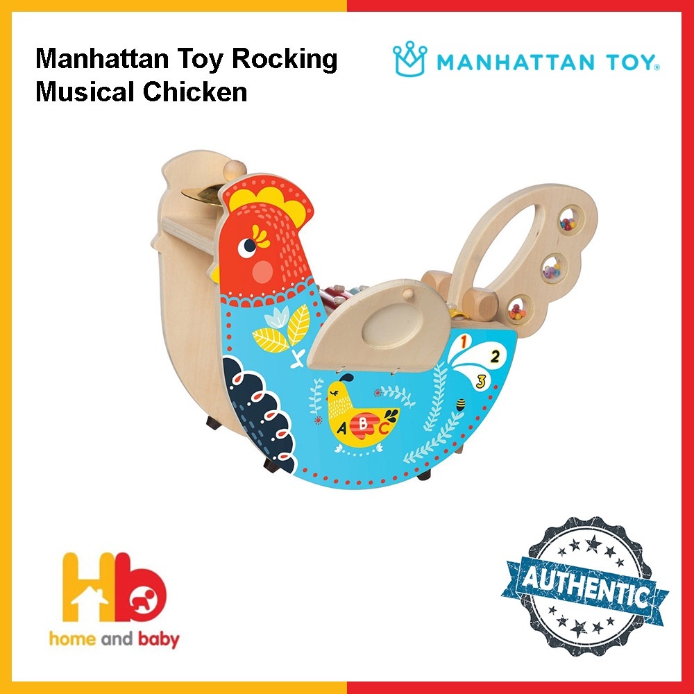 Manhattan Toy Rocking Musical Chicken Shopee Singapore