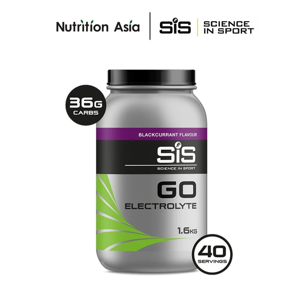 Science in Sport SiS Go Electrolyte Powder Blackcurrant 1.6kg | Shopee ...
