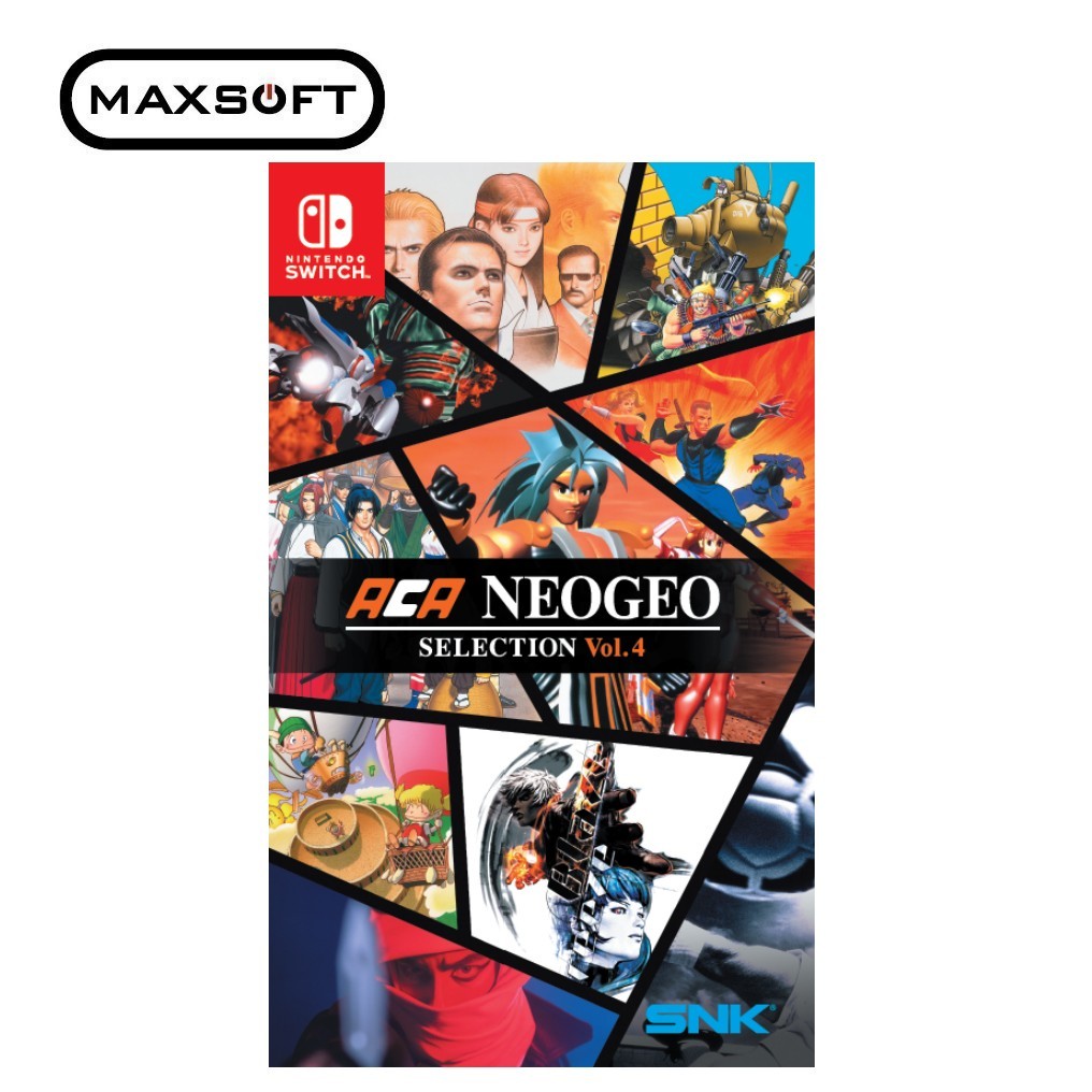 ACA NEOGEO Selection Vol. 7 and Game Software Storage Case - Nintendo Switch [Pre-Order Nov 2025]
