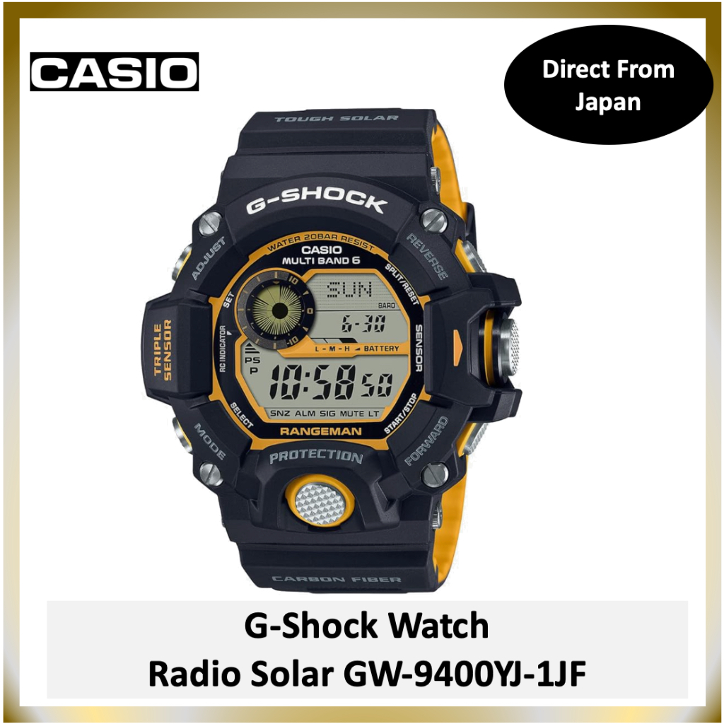 新品/限定/RANGEMAN】G-SHOCK GW-9400YJ-1JF - メンズ