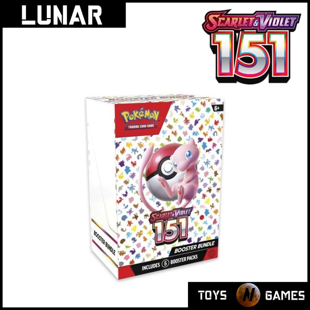 Pokemon TCG SV3.5 Scarlet & Violet 151 Booster Bundle | Shopee Singapore