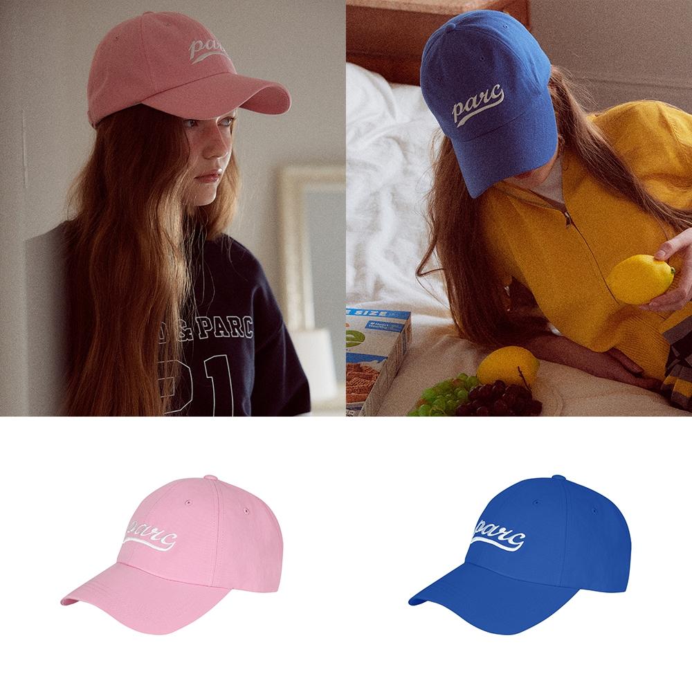 Parc Logo Ball Cap (Pink, Blue) | Shopee Singapore