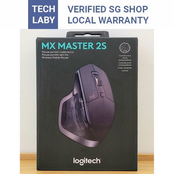 Logitech MX Master 2S Mouse - Bluetooth, Wireless Receiver (Logitech SG ...