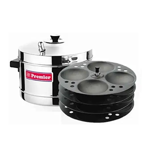 PREMIER STAINLESS STEEL IDLI MAKER LARGE WITH NONSTICK PLATE Shopee Singapore