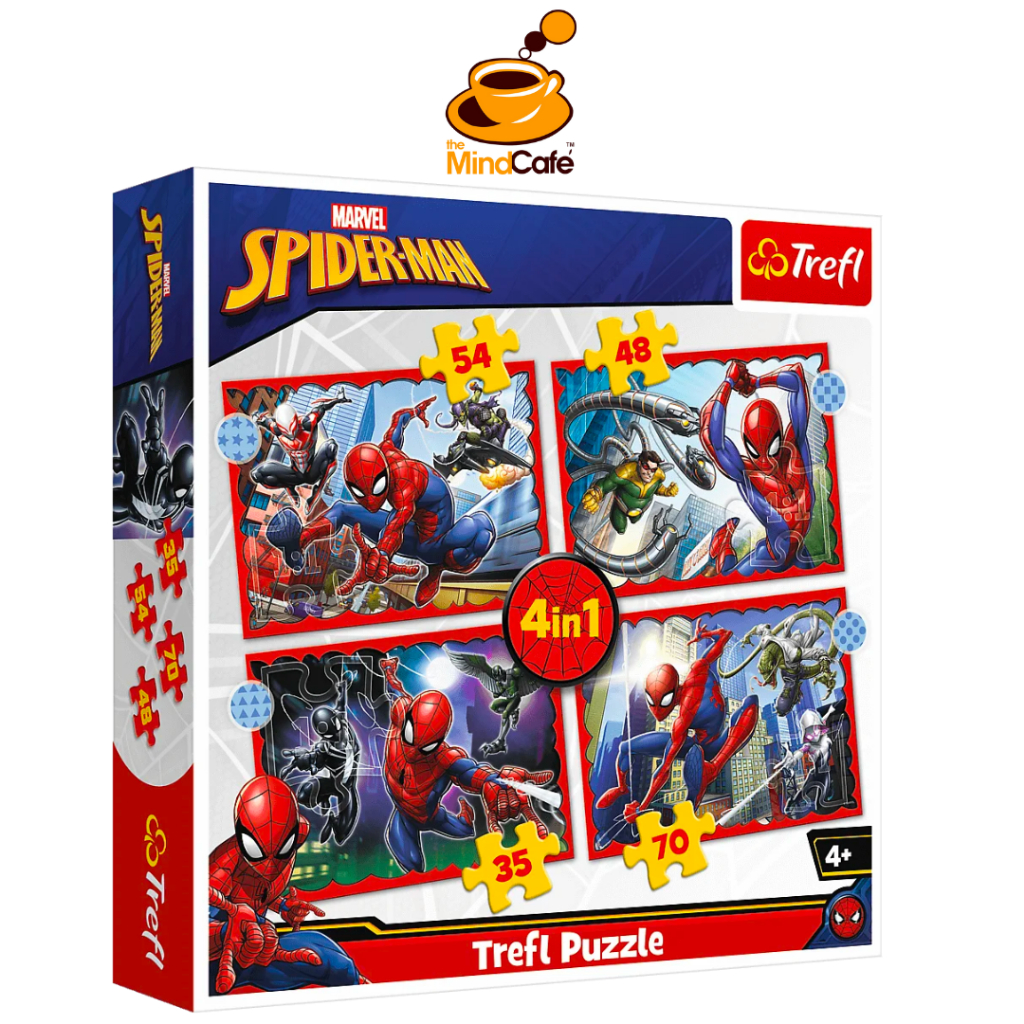 2 x 70pc Puzzles - Marvel Spiderman