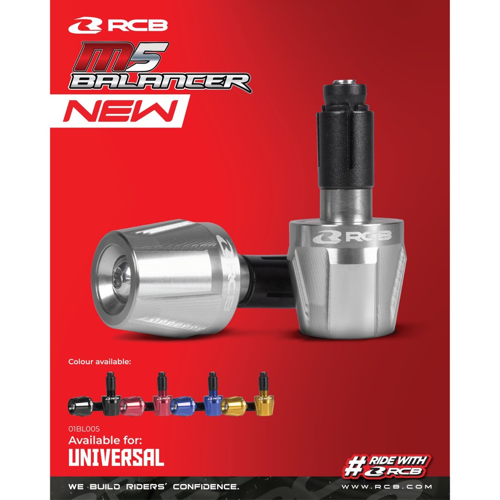 RCB Racing Boy M4 / NEW VERSION M5 Handle Bar & Balancer Handlebar End ...