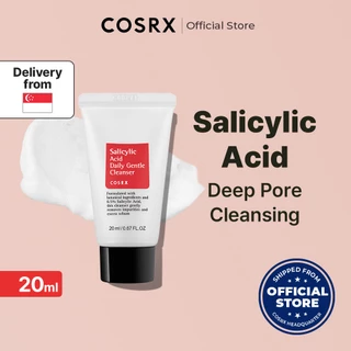 [COSRX OFFICIAL] [MINI SIZE] Salicylic Acid Daily Gentle Cleanser 50ml, Salicylic Acid 0.5%, Tea Tree Leaf Oil 0.2%, Acne Treatment Cleanser for Acne-prone Skin