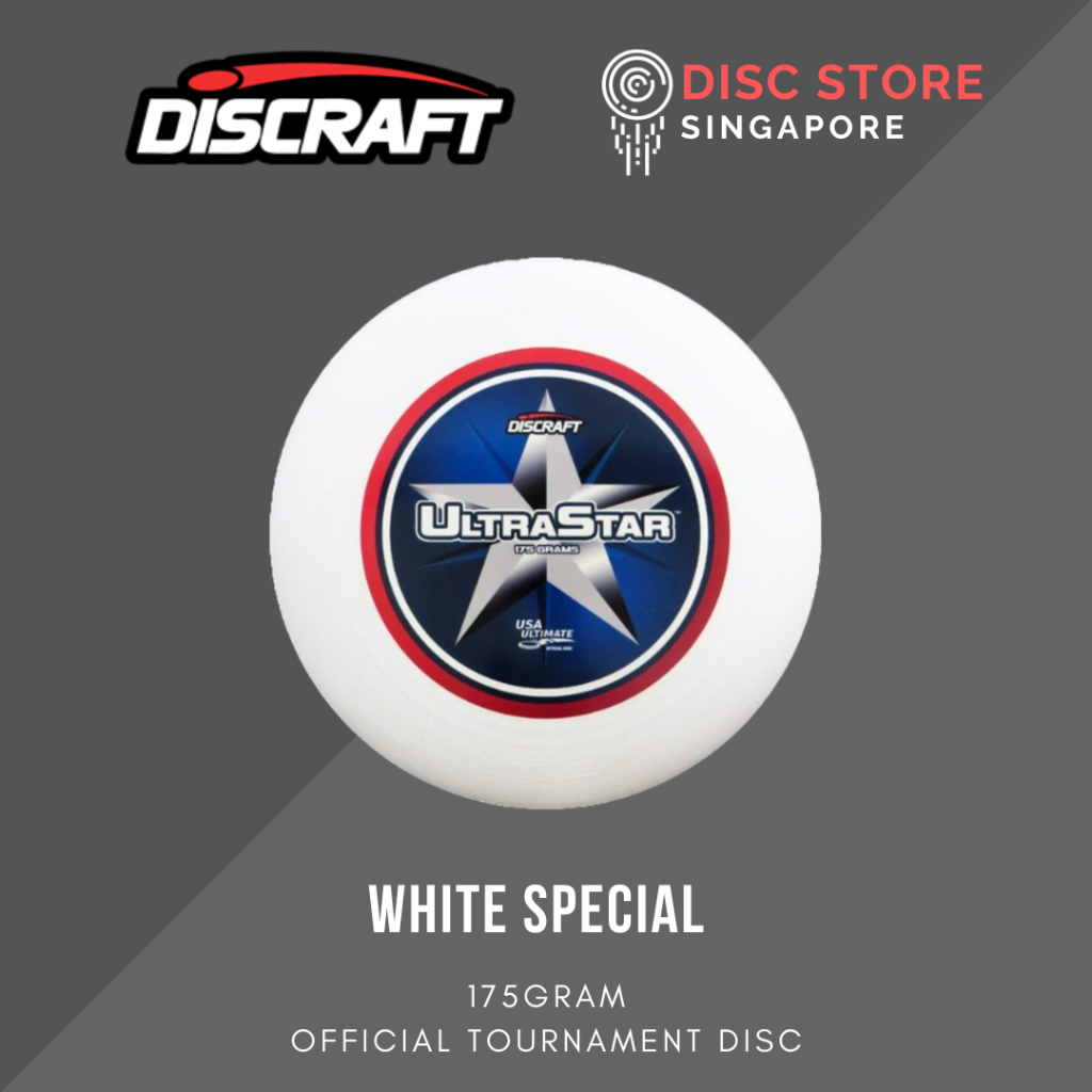 Discraft UltraStar Sportdisc 175g Stock Blue Sparkle - ACTION SPORTS ONLINE STORE