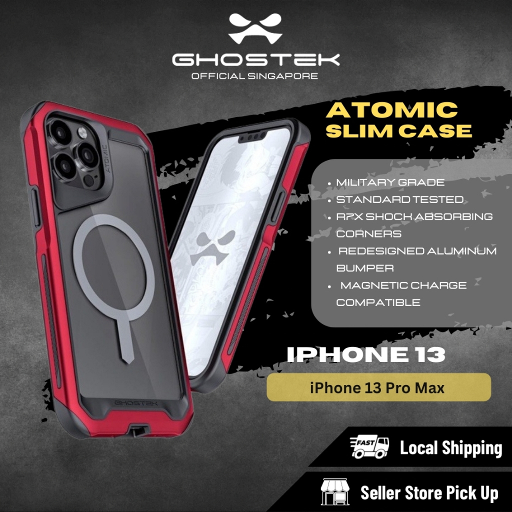 Ghostek Atomic Slim Magnetic Case For iPhone 13 Pro Max Shopee